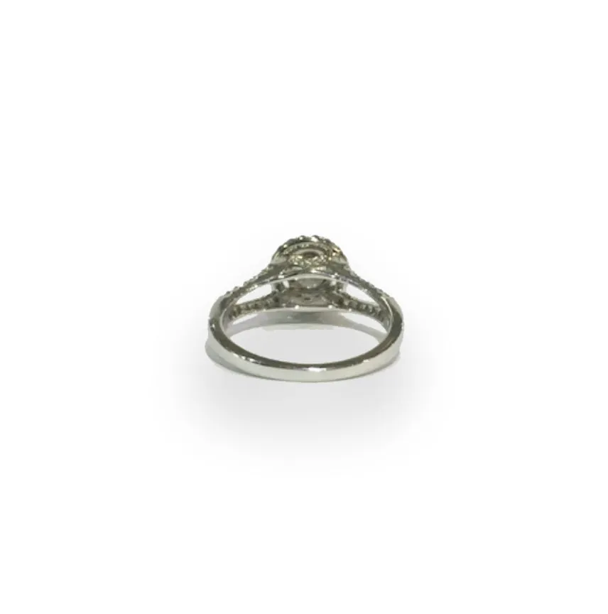 White Gold 0.73ct Diamond Ring