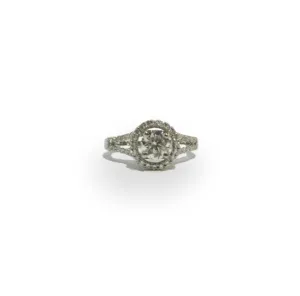 White Gold 0.73ct Diamond Ring