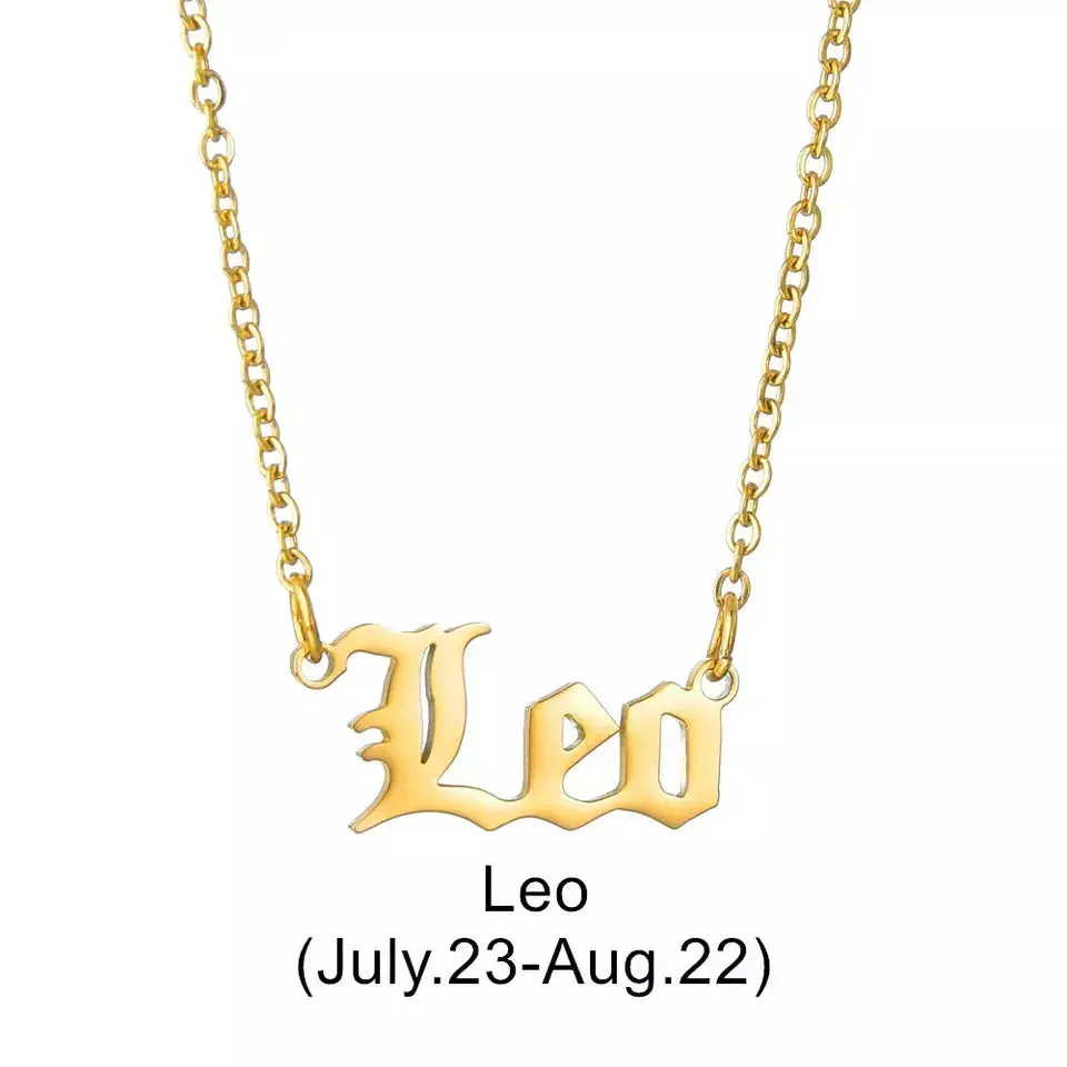 Zodiac What's Your Sign Necklace