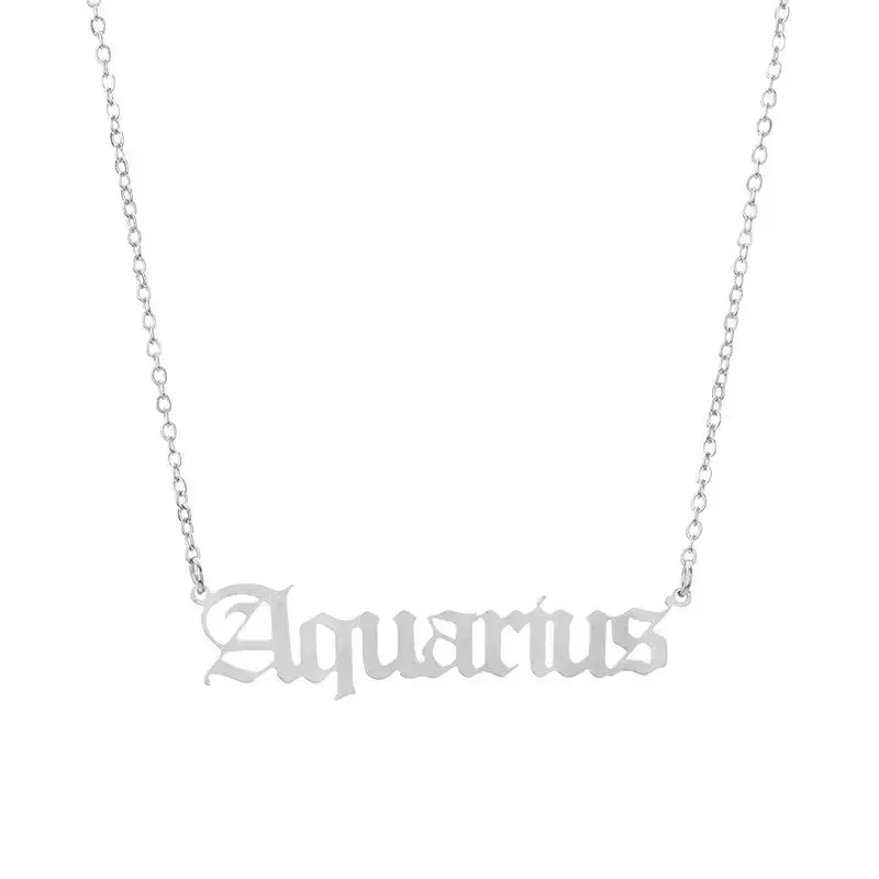 Zodiac What's Your Sign Necklace