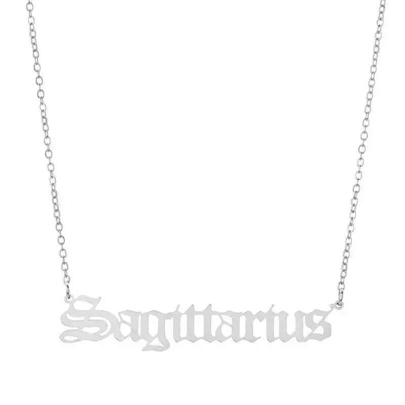 Zodiac What's Your Sign Necklace