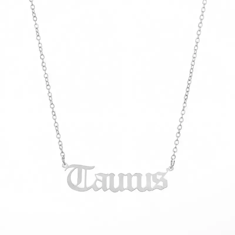 Zodiac What's Your Sign Necklace