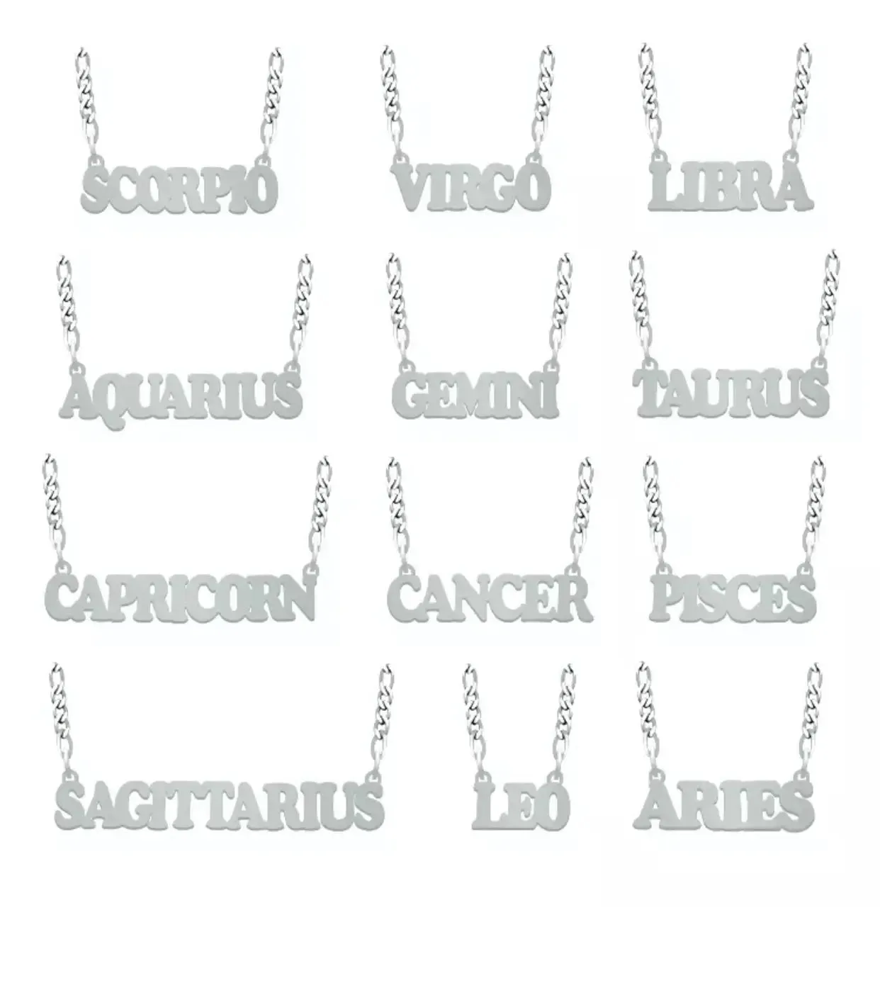 Zodiac What's Your Sign Necklace